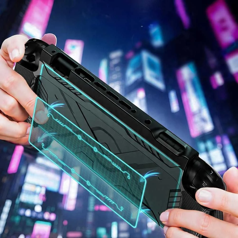 „Tech-Protect Carbonox“ dėklas, skirtas „Nintendo Switch 2“ – juodas