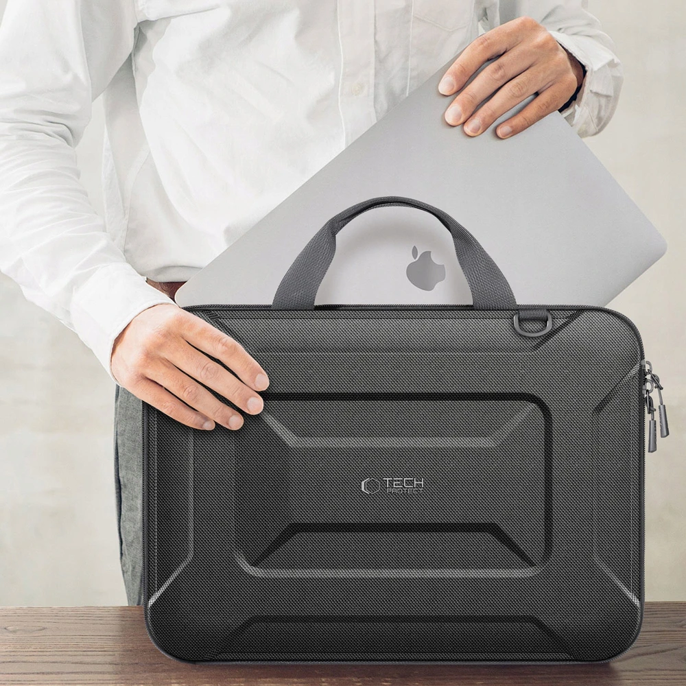 Tech-Protect Ranger-X Tactical Nešiojamas kompiuteris Case for 15-16" - Juodas