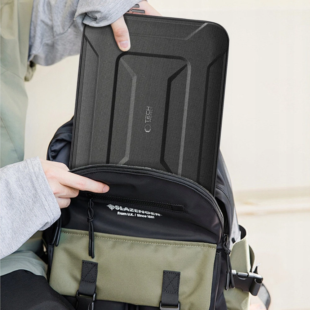 Tech-Protect Ranger-X Tactical Nešiojamas kompiuteris Case for 15-16" - Juodas