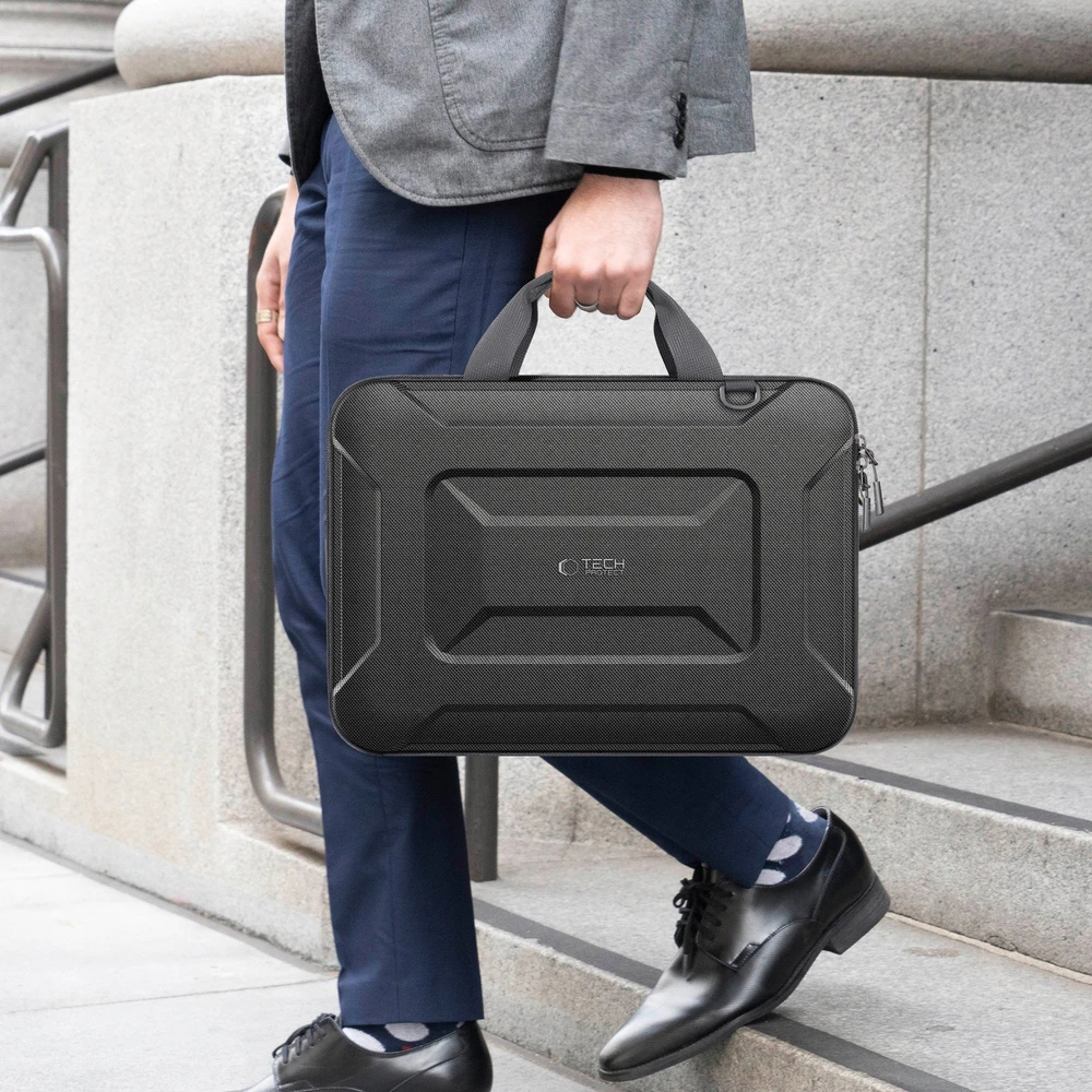 Tech-Protect Ranger-X Tactical Nešiojamas kompiuteris Case for 15-16" - Juodas