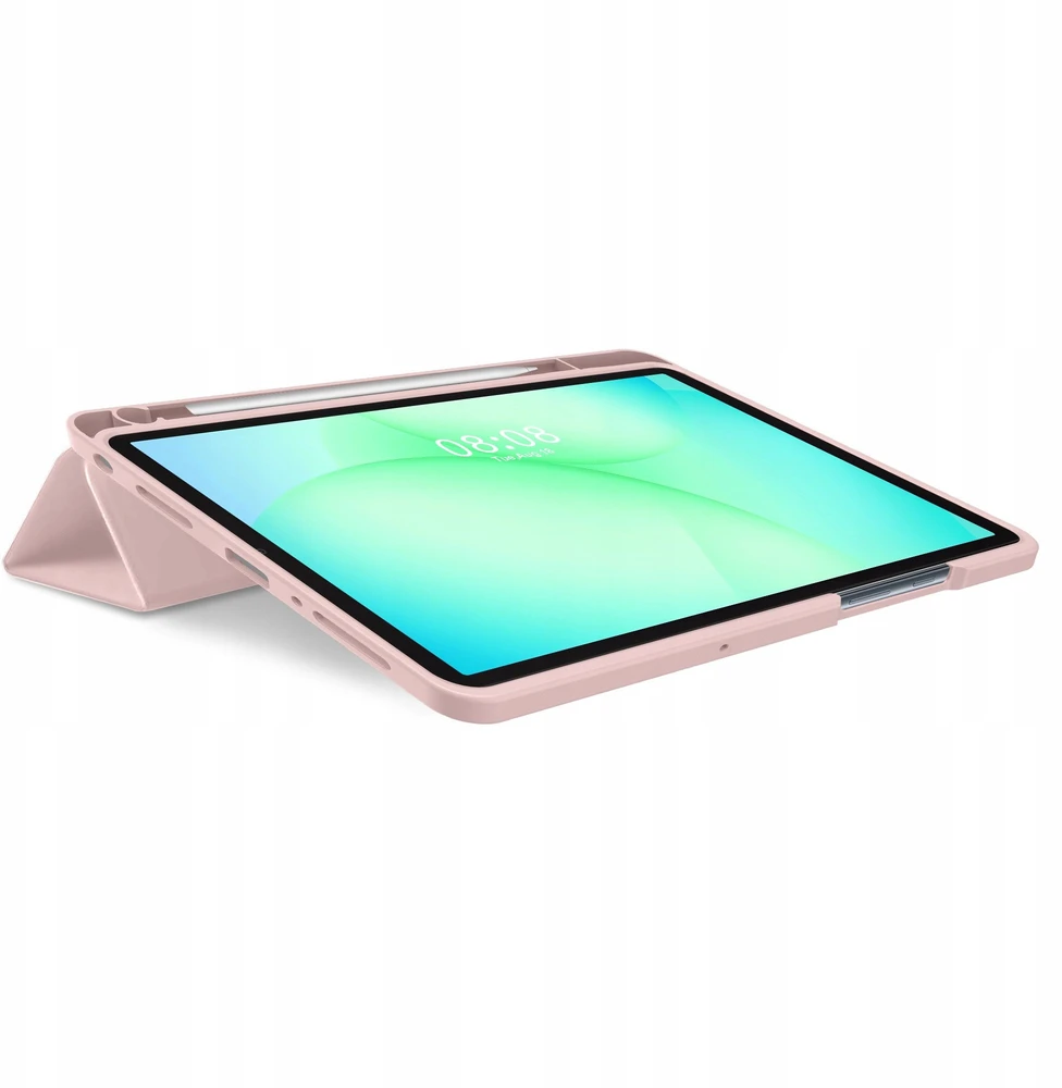 „Tech Protect“ „TechProtect SmartCase“ rašiklis, skirtas „Samsung Galaxy Tab A9+ / A11+ Plus 11.0 X210 / X215 / X216 / X230 / X235 / X236“ – rausvos spalvos