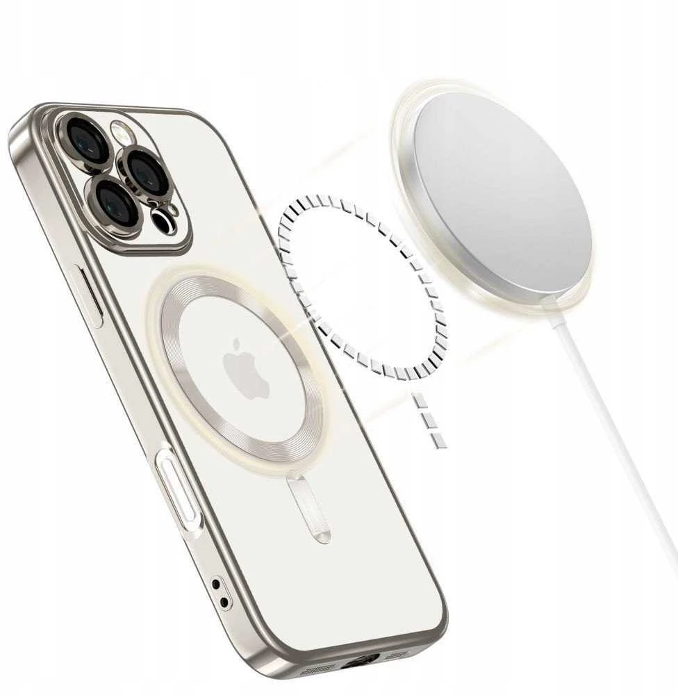 Tech-Protect MagFlex MagSafe Dėklas skirtas Samsung Galaxy A56 5G – skaidrus rožinės spalvos
