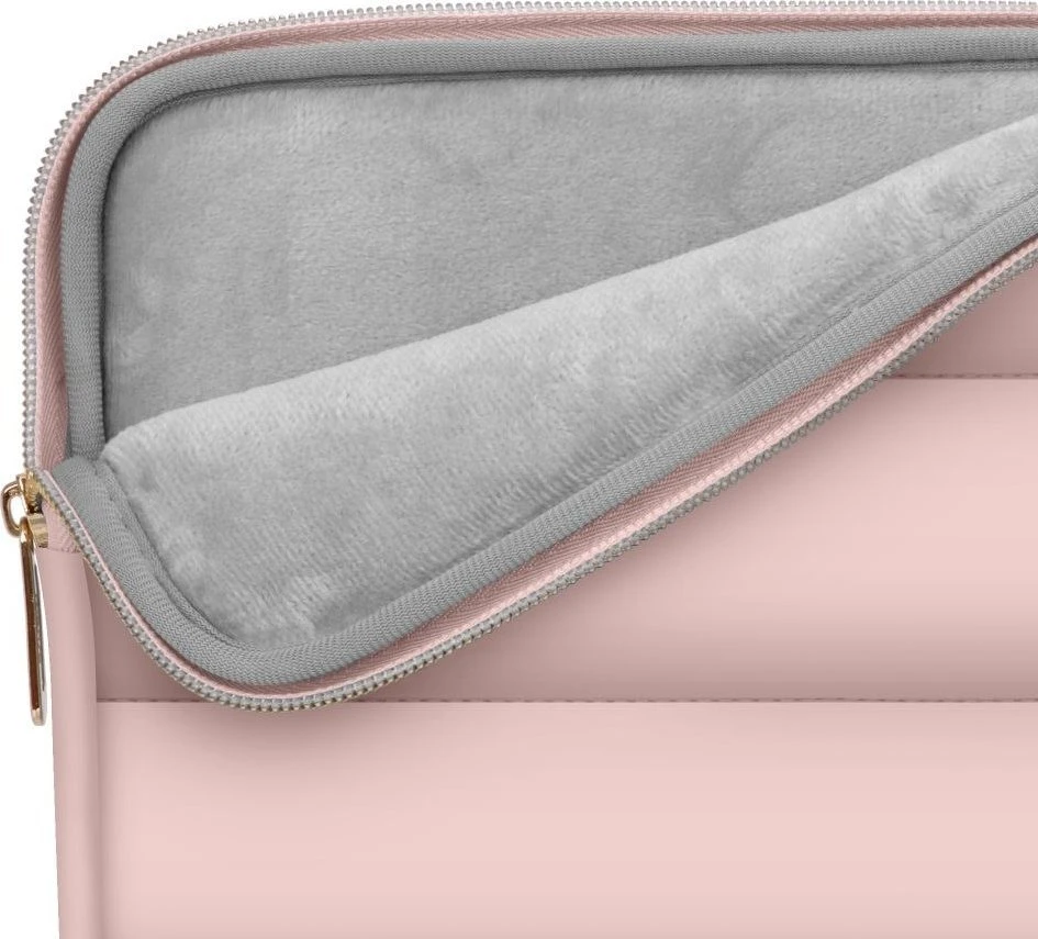 Nešiojamo kompiuterio dėklas 13″ – 14″ Tech-Protect Puffy Dusty Rose