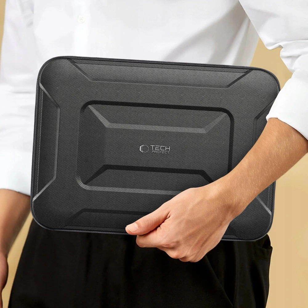 Tech-Protect Ranger-X Tactical Nešiojamas kompiuteris Case for 13-14" - Juodas