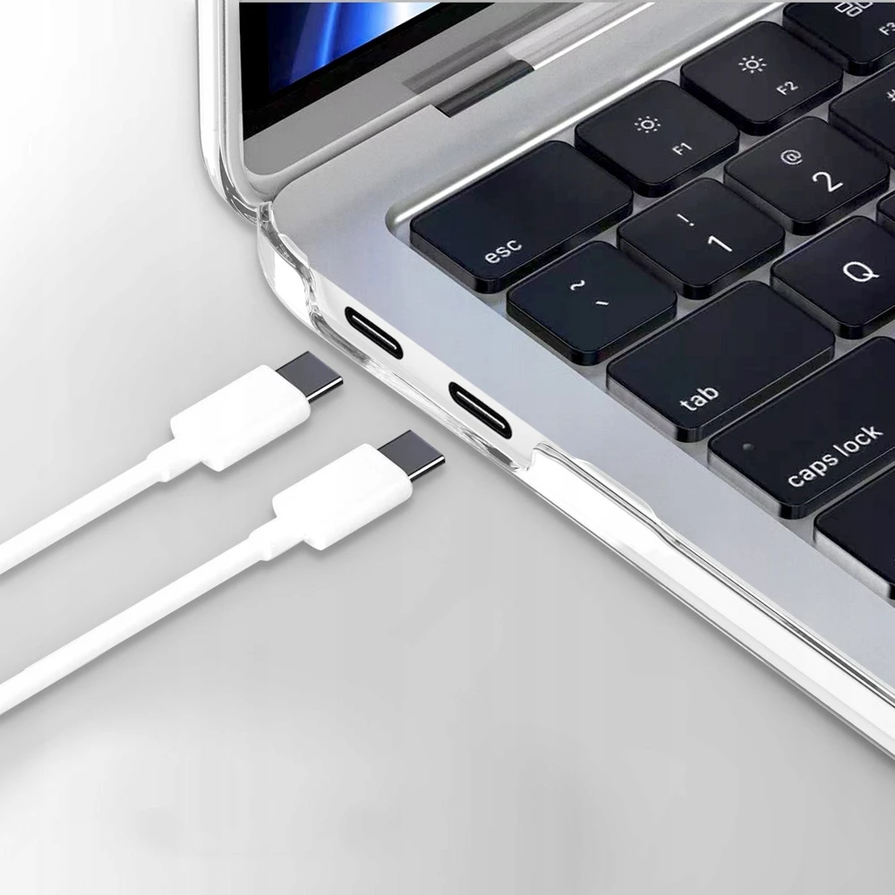 Apsauginis dėklas MacBook Neo 13" Tech-Protect SmartShell – skaidrus