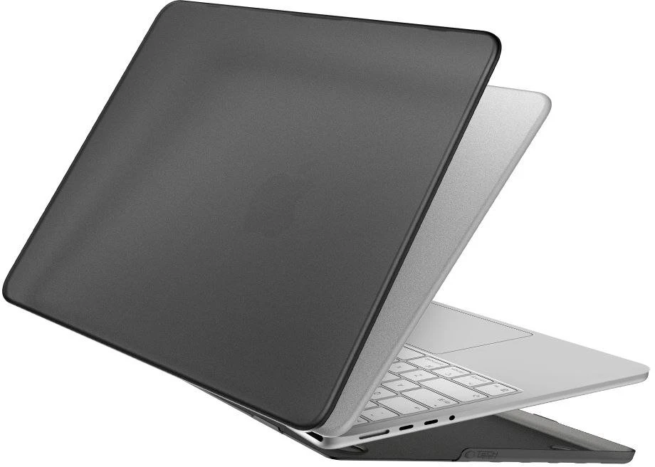 Tech-Protect SoftShell Apple MacBook PRO 16 M1-M5 / M5 PRO / M5 PRO MAX 2021-2026 MATINIS juodos spalvos
