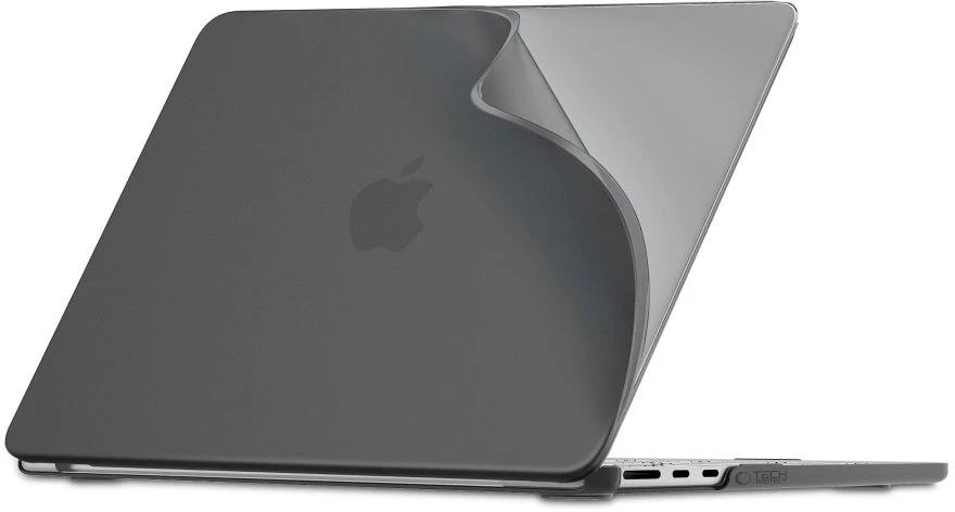 Tech-Protect SoftShell Apple MacBook AIR 13 M2-M5 2023-2026 MATINIS juodos spalvos