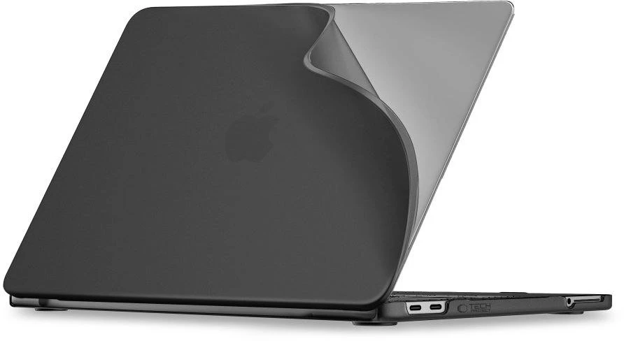 „Tech-Protect“ minkštas dėklas „MacBook Neo 13“ (2026 m.) – matinis juodas