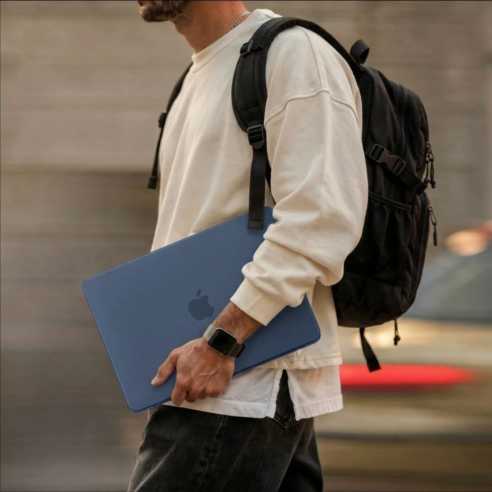 „Tech-Protect SoftShell“ dėklas Apple MacBook NEO 13" 2026, matinis, rudas
