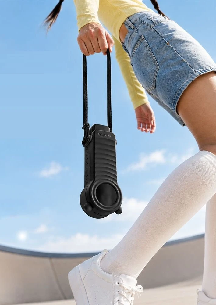 Dėklas Telesin Kietras apsauginis dėklas korpusas futliaras PC + dirželis / / skirta Dji Osmo Pocket 4 / S6-fms-29bk-tdj / juodas (SB11904)