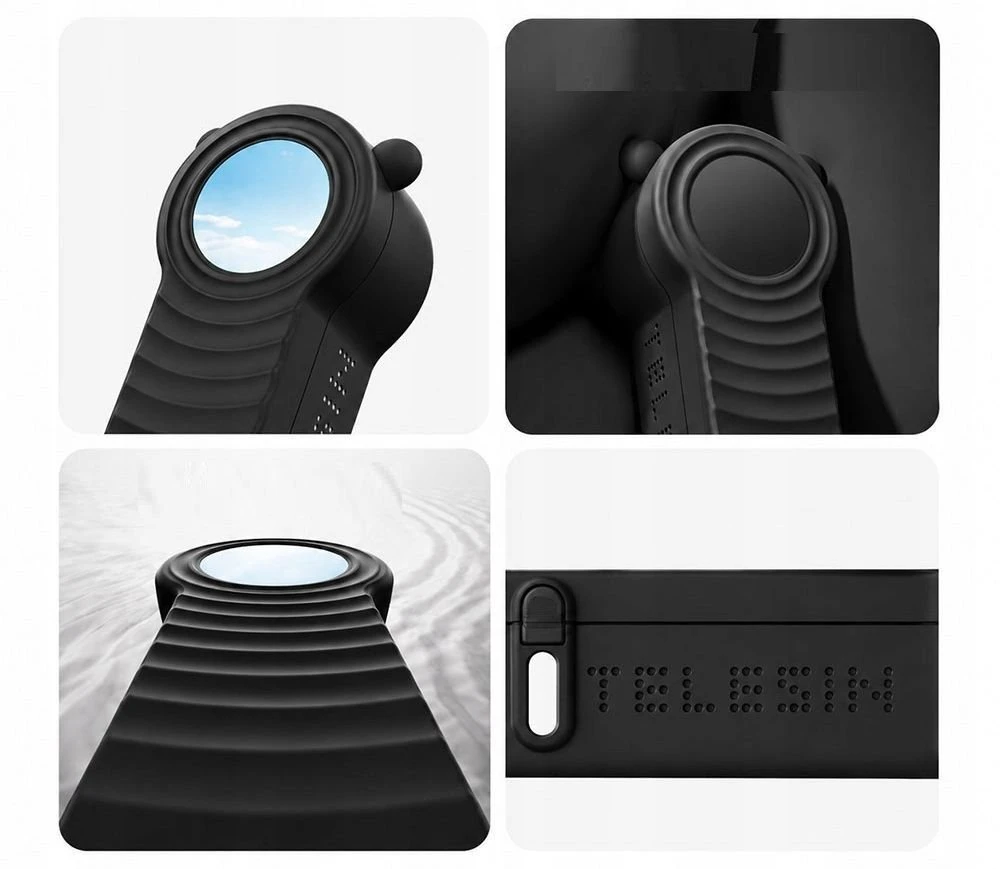 Dėklas Telesin Kietras apsauginis dėklas korpusas futliaras PC + dirželis / / skirta Dji Osmo Pocket 4 / S6-fms-29bk-tdj / juodas (SB11904)