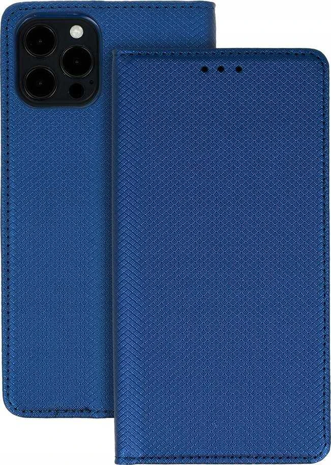 Fusion Accessories Telone Smart Book MAGNET dėklas skirtas Samsung Galaxy S24 Ultra mėlynos spalvos