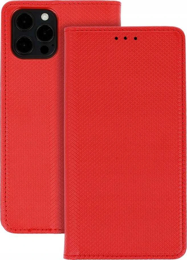 Fusion Accessories Telone Smart Book MAGNET dėklas skirtas Samsung Galaxy S24 PLUS raudonos spalvos