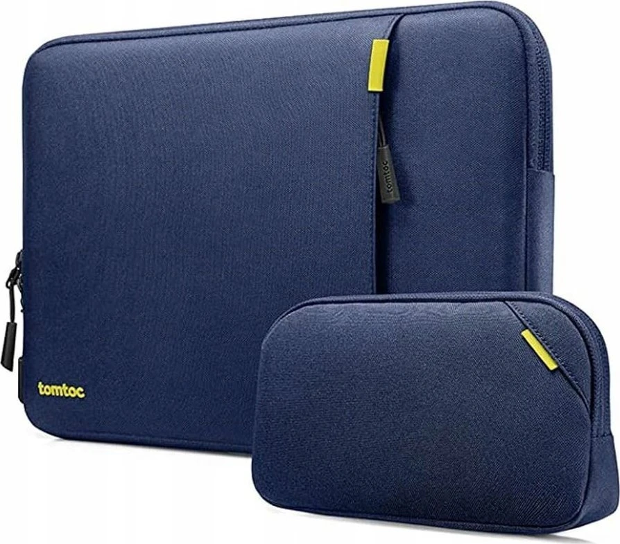 Rinkinys pokrowiec na laptopa TOMTOC Defender-A13 + Dėklas 14'' (tamsiai mėlyna)