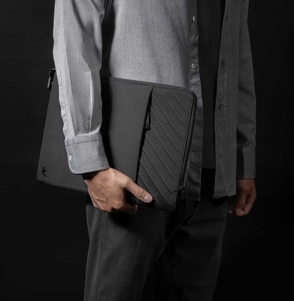 Tomtoc Voyage-A10 14'' laptop case (juodas)