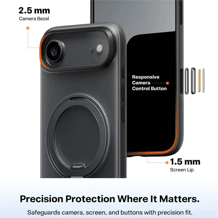 Dėklas Usorteret „Torras OSTAND R“ fitneso serijos „iPhone“