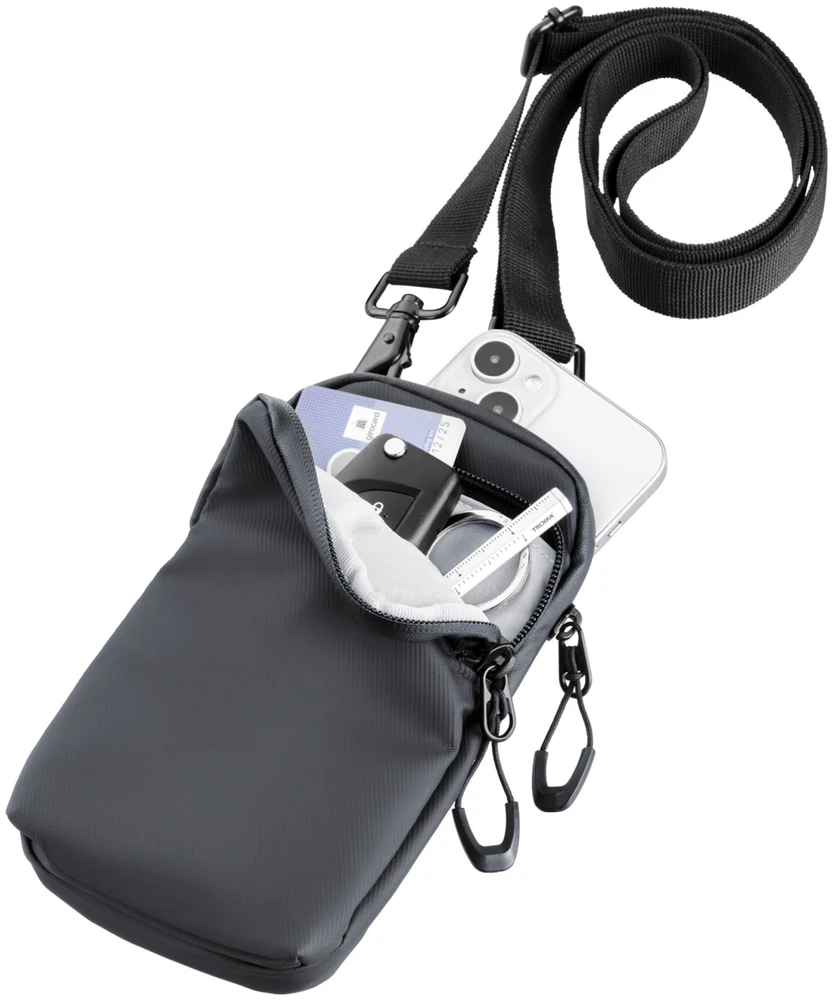 Kelioninis Troika TROIKA Išmanusis telefonas torba na ramię TROIKA Juodas SMARTBAG