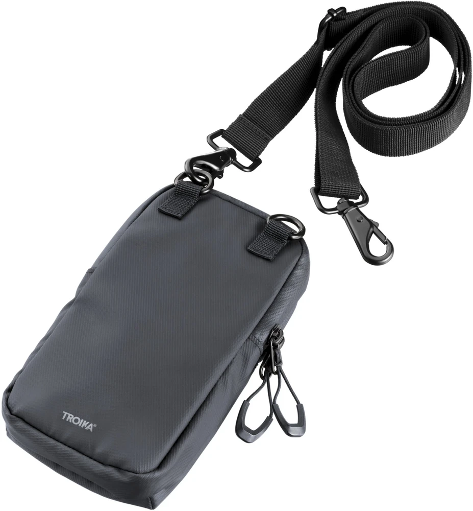 Kelioninis Troika TROIKA Išmanusis telefonas torba na ramię TROIKA Juodas SMARTBAG
