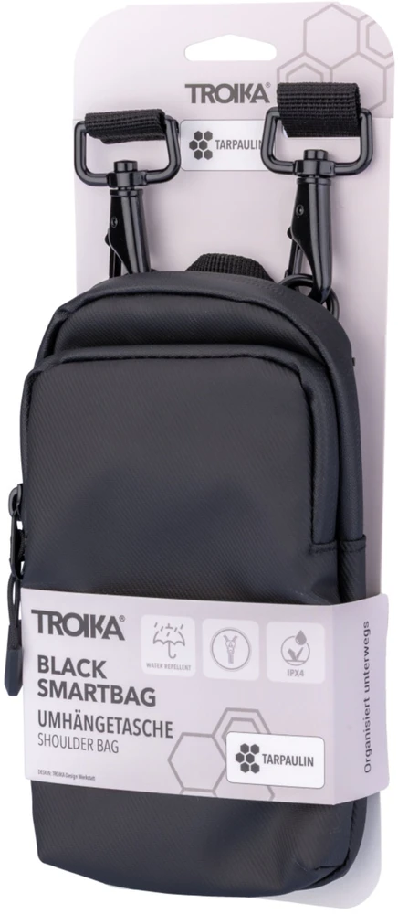Kelioninis Troika TROIKA Išmanusis telefonas torba na ramię TROIKA Juodas SMARTBAG