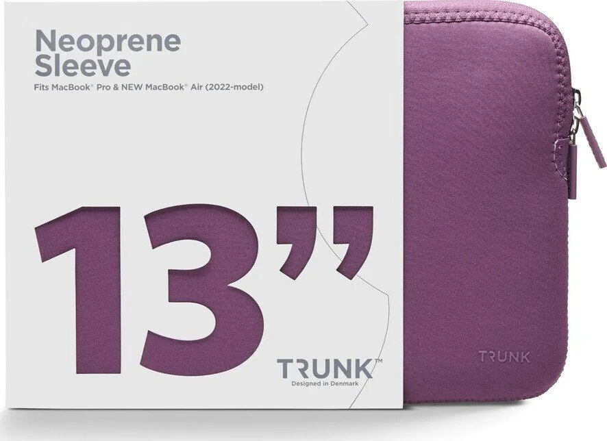 Trunk Sleeve do MacBook 13" plum violetinė
