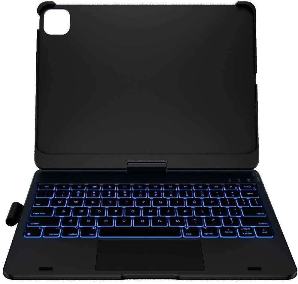 „Typecase Flexbook Touch“ dėklas, skirtas „iPad Pro 11“ (2024/2025), juodas