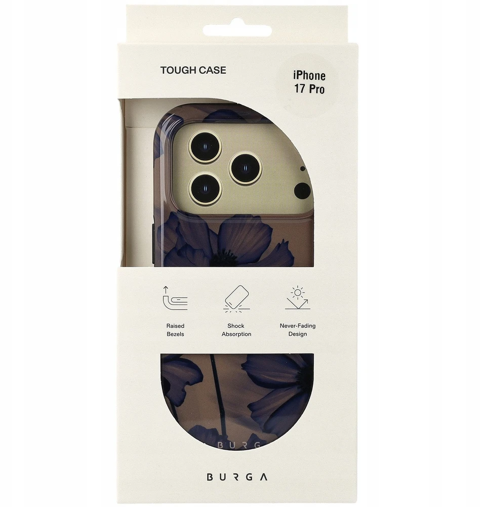 Burga Tough Magsafe dėklas, Velvet Night – iPhone 17 Pro