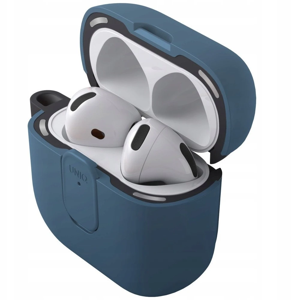 Dėklas UNIQ Clyde for AirPods 4 Lock Dėklas mėlynas
