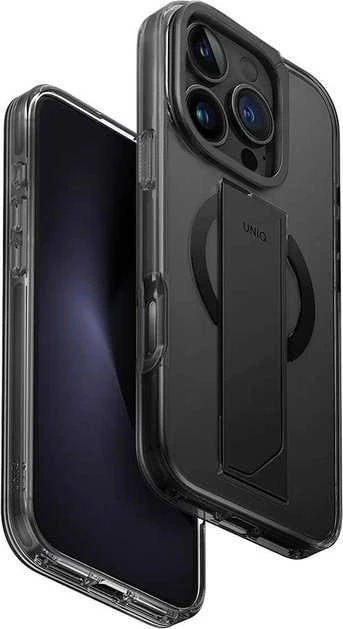 UNIQ dėklas Heldro Max Apple iPhone 16 Pro 6.3″ Magclick Charging vapour smoke