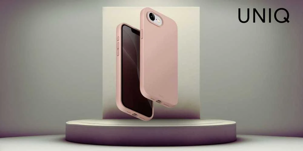 Dėklas Uniq Lino Magclick Charging Case for iPhone 16e - Rožinė