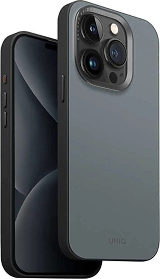 UNIQ Lyden DS Apple iPhone 15 Pro 6.1″ Magclick Charging dėklas mėlynas-juodos spalvos washed mėlynas-juodos spalvos