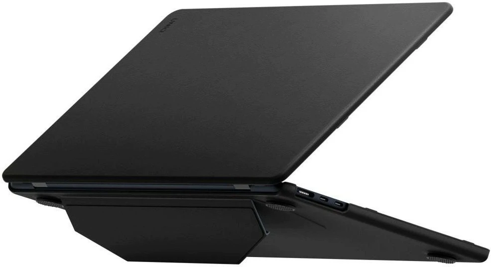 Uniq Lyden Versa Case for MacBook Air 13" 2022 / 2024 / 2025 / 2026 - Juodas