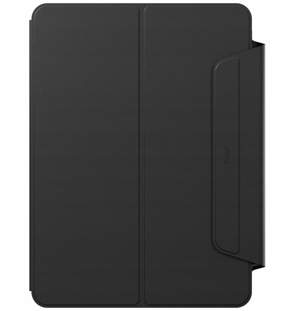 Dėklas UNIQ Rovus Snapmount Magnetic 360 Rotating Detachable skirtas Apple iPad Pro 13″ M4 (2024) juodos spalvos