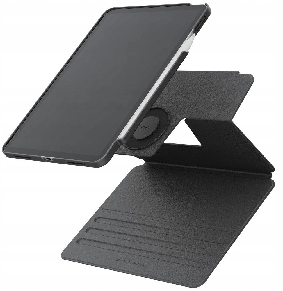 Dėklas UNIQ Rovus Snapmount Magnetic 360 Rotating Detachable skirtas Apple iPad 11″ A16 (2025) / Apple iPad 10.9″ 10