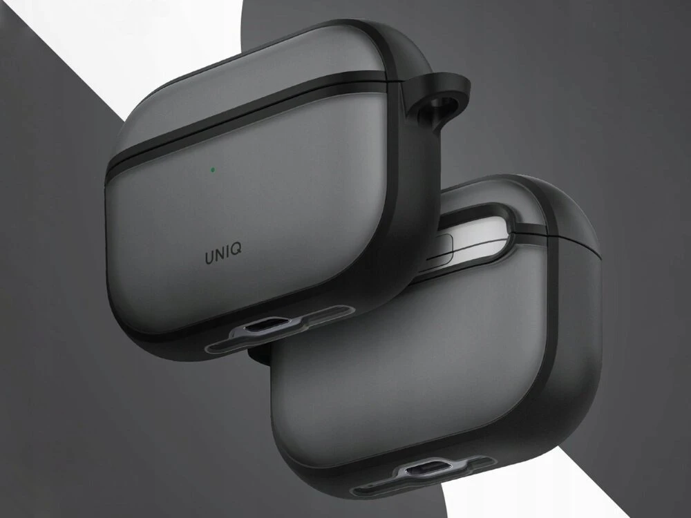 „Uniq Veren“ dėklas, skirtas „AirPods Pro 3“ ausinėms – rudas