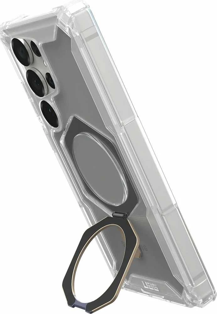Dėklas Urban Armor Gear UAG Plasma XTE su magnetu, skaidrus / titano spalvos - Samsung Galaxy S25 Ultra