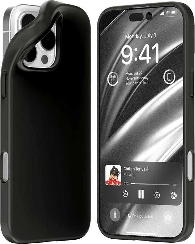 Dėklas Mercury Soft Jelly Case Apple iPhone 16 Pro Max juodas