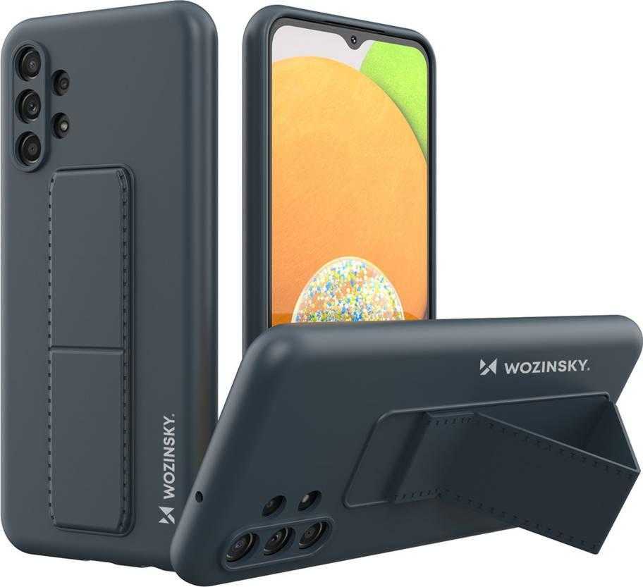 Wozinsky Kickstand dėklas skirtas Samsung Galaxy A13 5G, tamsiai mėlynas