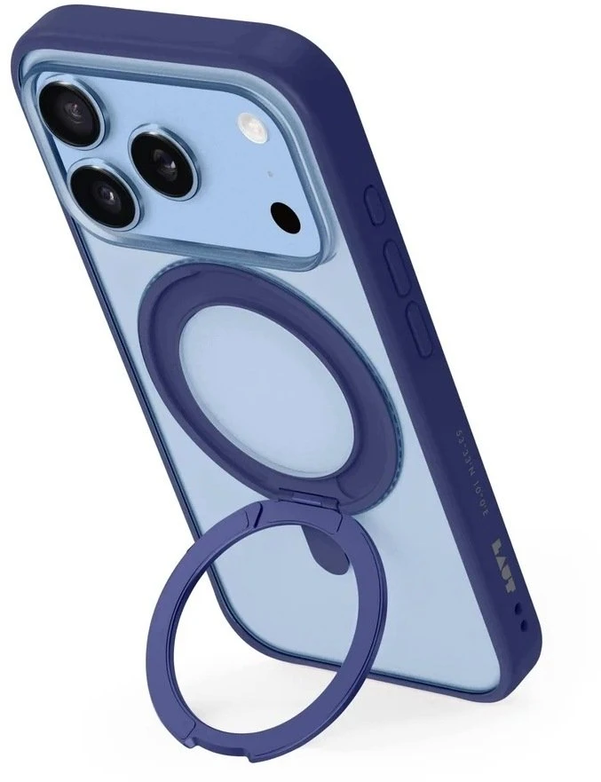 Zagg International Laut Flexi Protect – dėklas iPhone 18 Pro Max / 17 Pro Max, suderinamas su MagSafe (šviesiai mėlynas) (L_IP26D_FPT_BL)