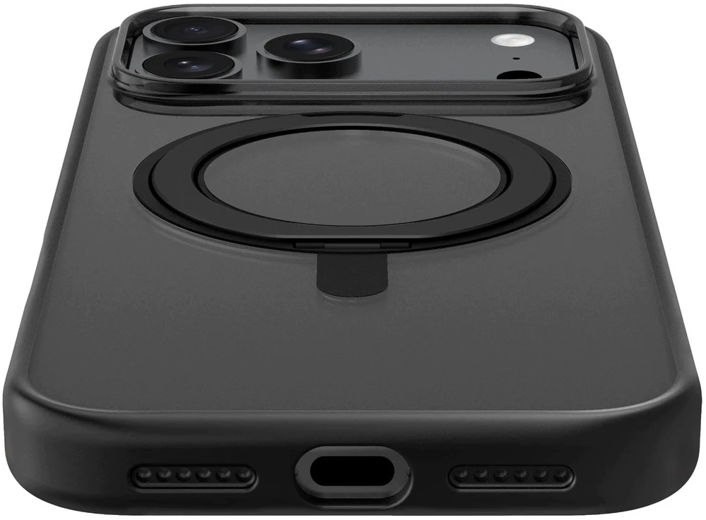 Zagg International Laut Flexi Protect – dėklas iPhone 18 Pro Max / 17 Pro Max, suderinamas su MagSafe (juodas) (L_IP26D_FPT_BK)