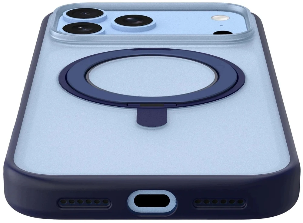 Zagg International Laut Flexi Protect – dėklas iPhone 18 Pro Max / 17 Pro Max, suderinamas su MagSafe (šviesiai mėlynas) (L_IP26D_FPT_BL)