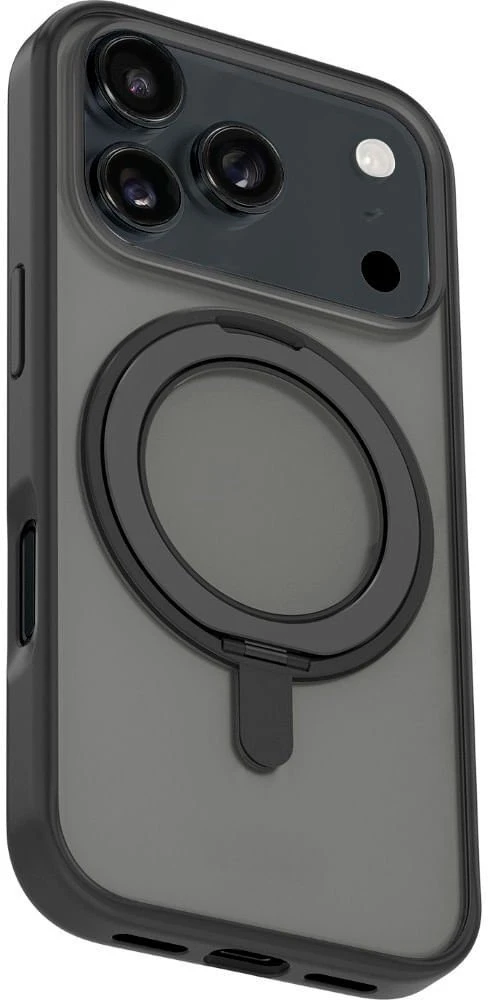 Zagg International Laut Flexi Protect – dėklas iPhone 18 Pro / 17 Pro, suderinamas su MagSafe, juodas (L_IP26B_FPT_BK)
