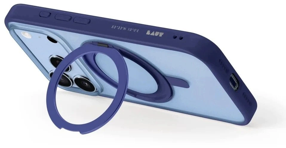 Zagg International Laut Flexi Protect – dėklas iPhone 18 Pro Max / 17 Pro Max, suderinamas su MagSafe (šviesiai mėlynas) (L_IP26D_FPT_BL)