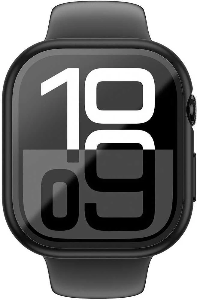 AmazingThing Radix stiklinis dėklas laikrodžiui 46mm – Juodas