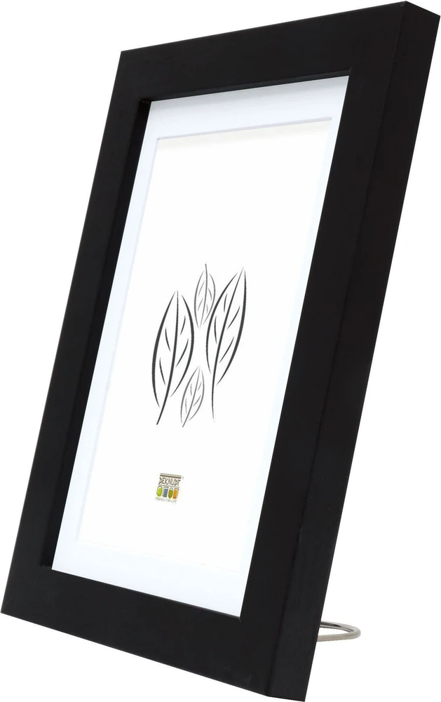 Nuotraukų rėmelis Deknudt S66KF2 P1 30x45 Mediena juoda w. Passepartout