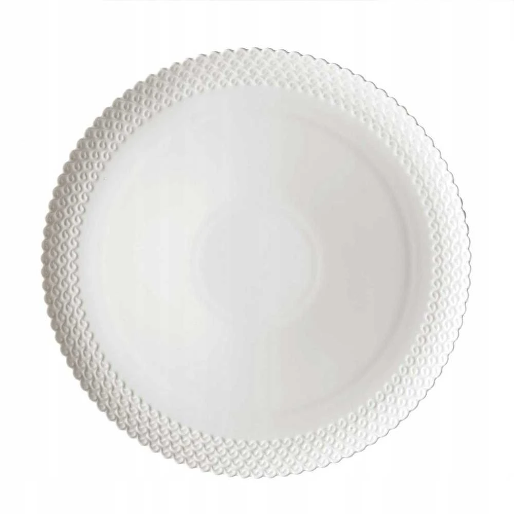 LA PORCELLANA BIANCA MOMENTI Didelė torto lėkštė 34 cm