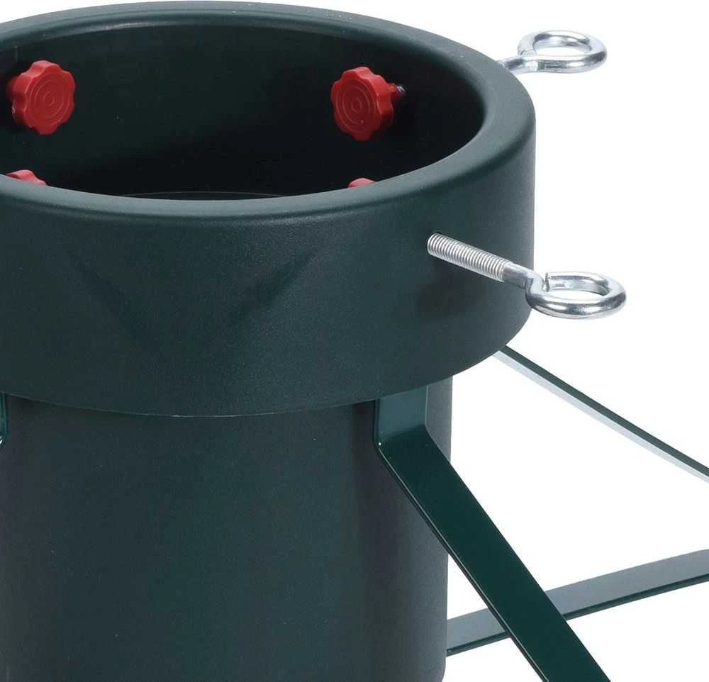 Dekoracja Domu Kalėdų eglutės stovas metalinas žalias 1,8 l, 18 cm 6 vnt.