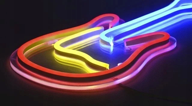 ActiveJet Aktyvuota neoninė LED AJE-NEON GITARA