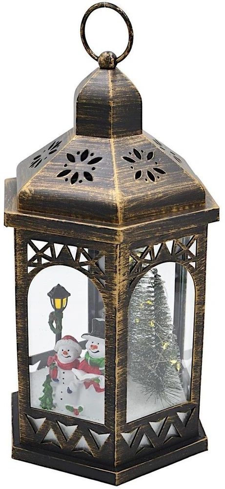 Ambiance Light Dekoracja świąteczna Affek Design Latarnia dekoracyjna LED 32CM - Bałwan