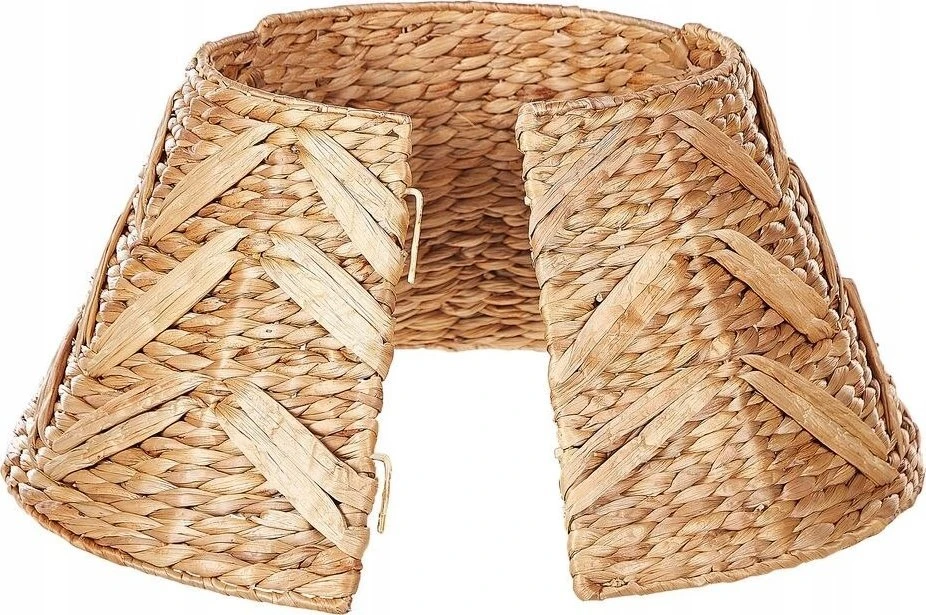Beliani Kalėdų eglutės stovas FLATEYRI vandens hiacintas natūralus 45 cm