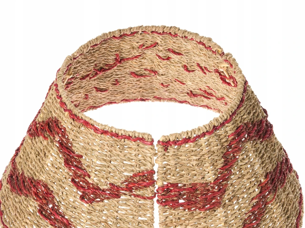 Beliani Kalėdų eglutės stovas HIVER jūržolių raudonas 43 cm